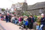 Crowds By Old Post Office