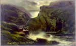 Rough Seas At Tintagel Beach