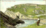 Here A Man Is Seen Admiring The View In 1909