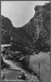 Old Photo Shows The Castle 'Joined' To The Keep         Photo Courtesy Laurie Baker 