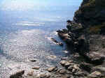The Sea Shimmers At The Castle
