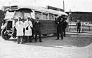 Bus at Camelford Station with Pac Deacon & Fred Ferrett