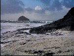 Rough Seas At Trebarwith December 2002