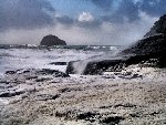 Spray and Foam at Trebarwith December 2002