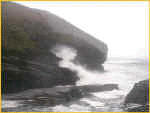 Rough Seas At Trebarwith Sunday 27th January
