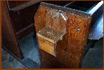 Collection Box At The End Of A Pew
