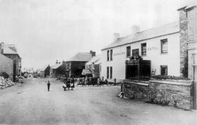 Tintagel Village Scene