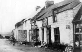 Shops looking towards the Old Toll House