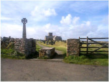 The bottom entrance to the Church now